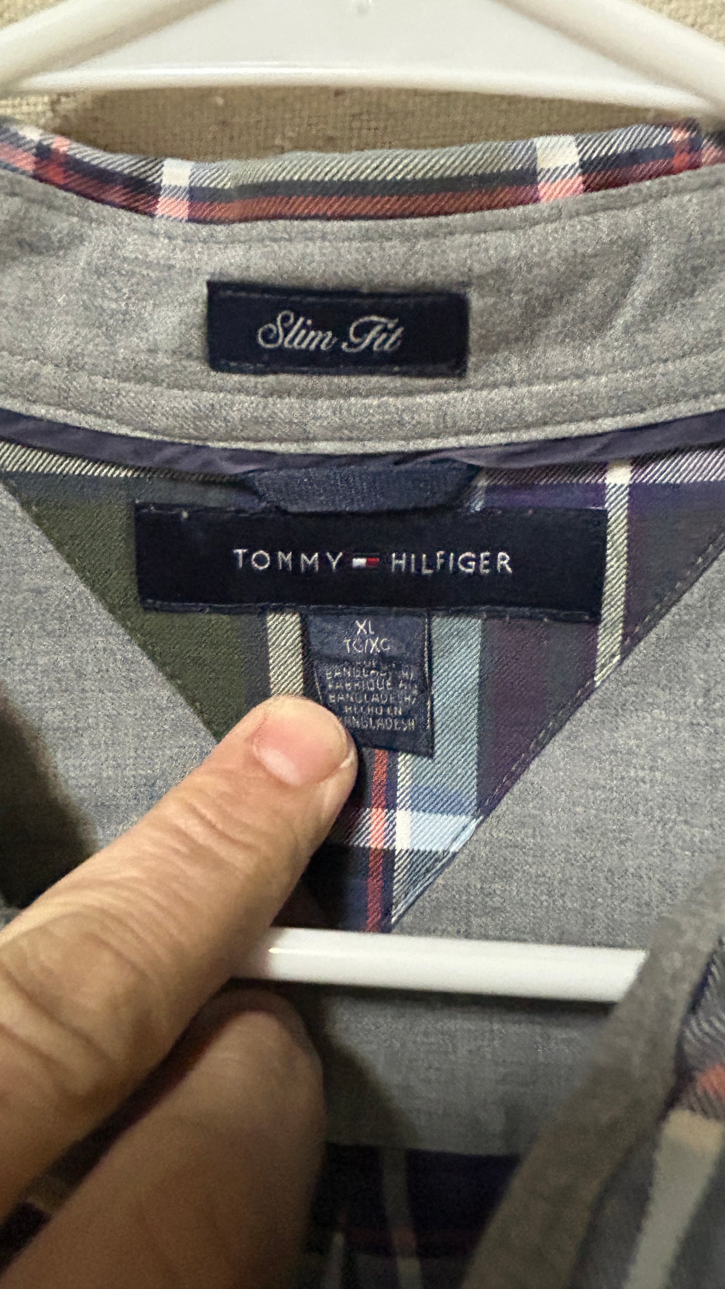 Tommy Hilfiger Long sleeve button down shirt XL Cotton