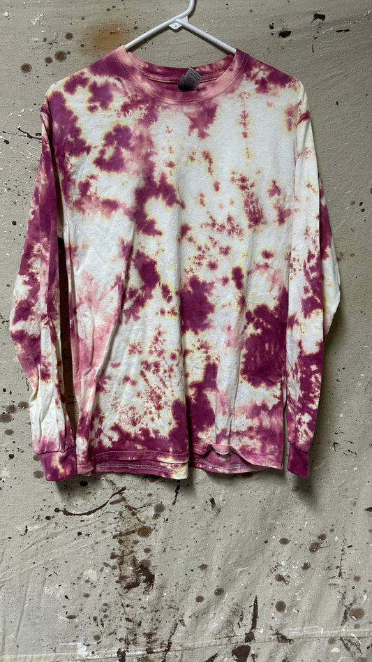 Tie die Long Sleeve shirt cotton medium