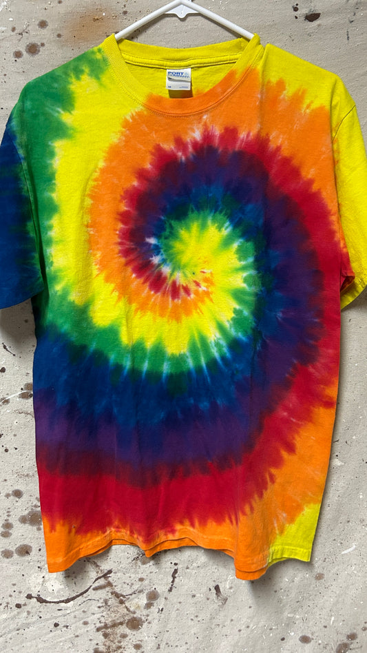 Tie die t shirt swirl Medium