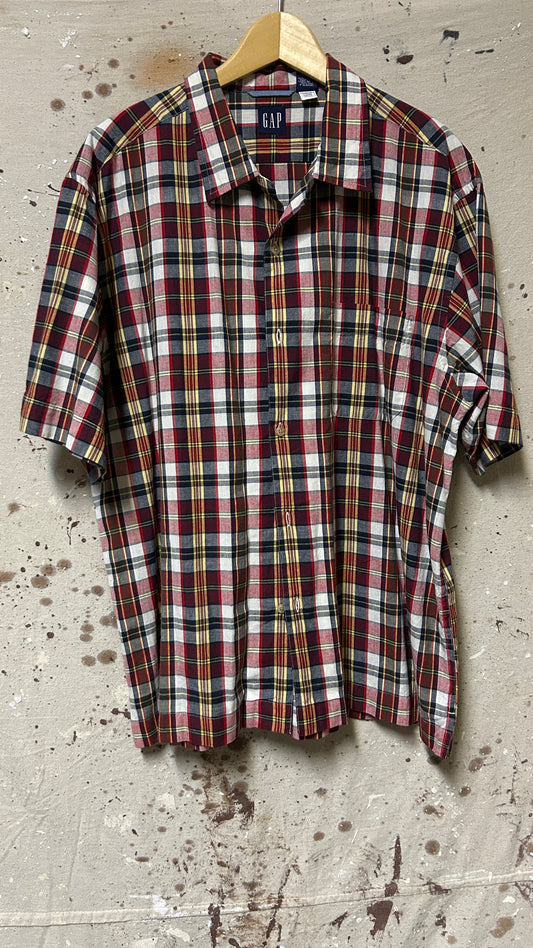 Gap Short sleeve button down shirt XL Cotton