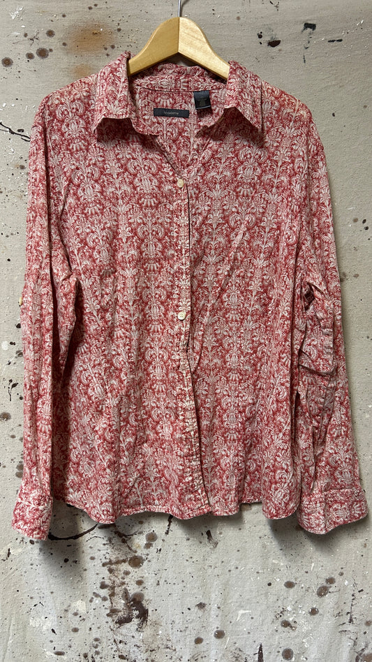 Liz Claiborne Long sleeve button down shirt 2X