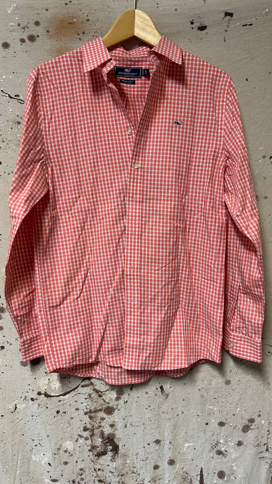 Vineyard Vines Long sleeve button down shirt Large Cotton