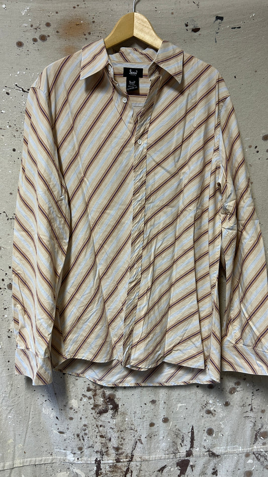 Seven 7 Long sleeve button down shirt XL Cotton