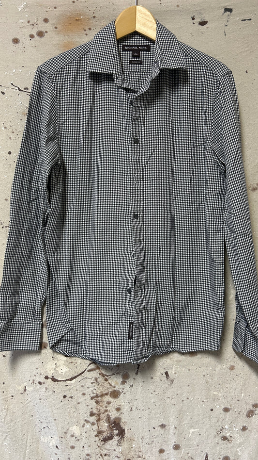 Michael Kors long sleeve button down shirt Small Medium