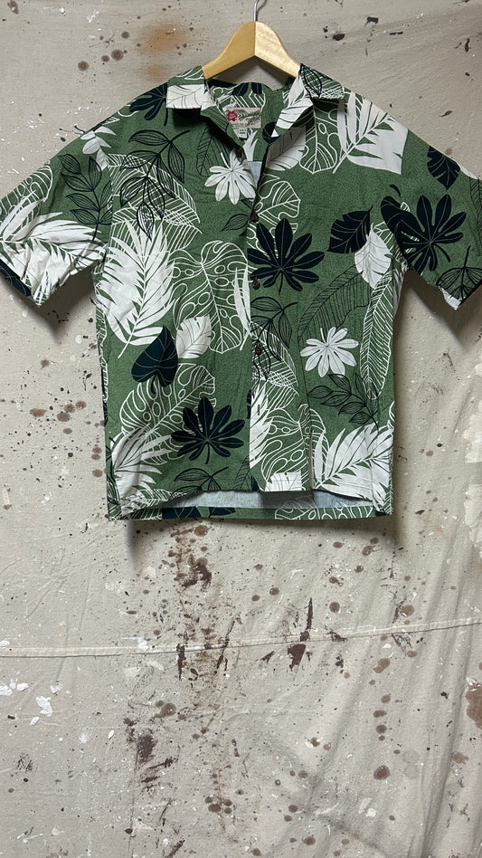 Hawaiian Original Short sleeve button down shirt Large Cotton