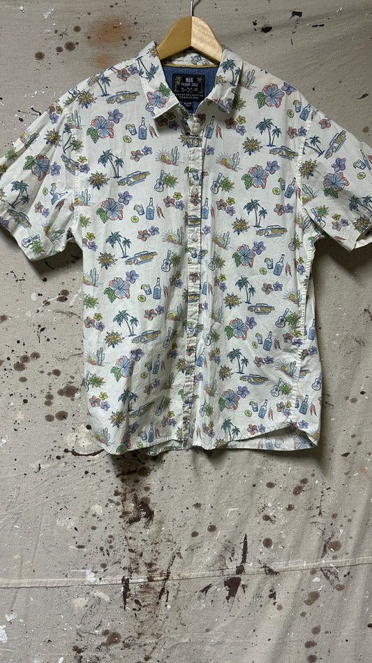 MBX Premium Goods Short sleeve button down shirt XL
