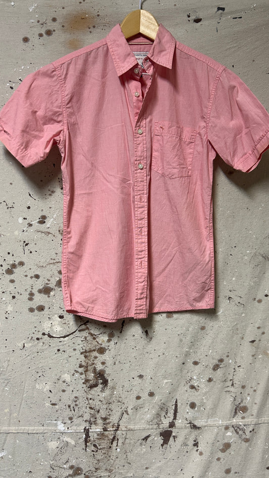 Wrangler Short sleeve button down shirt Small Cotton