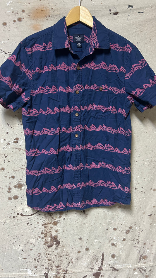 American Eagle Outfitters Short sleeve button down shirt Medium